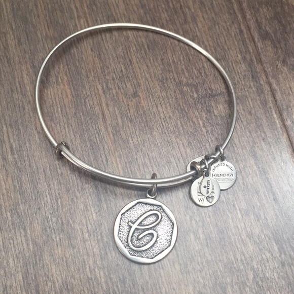 Alex and Ani Jewelry - Alex and Ani initial bracelet